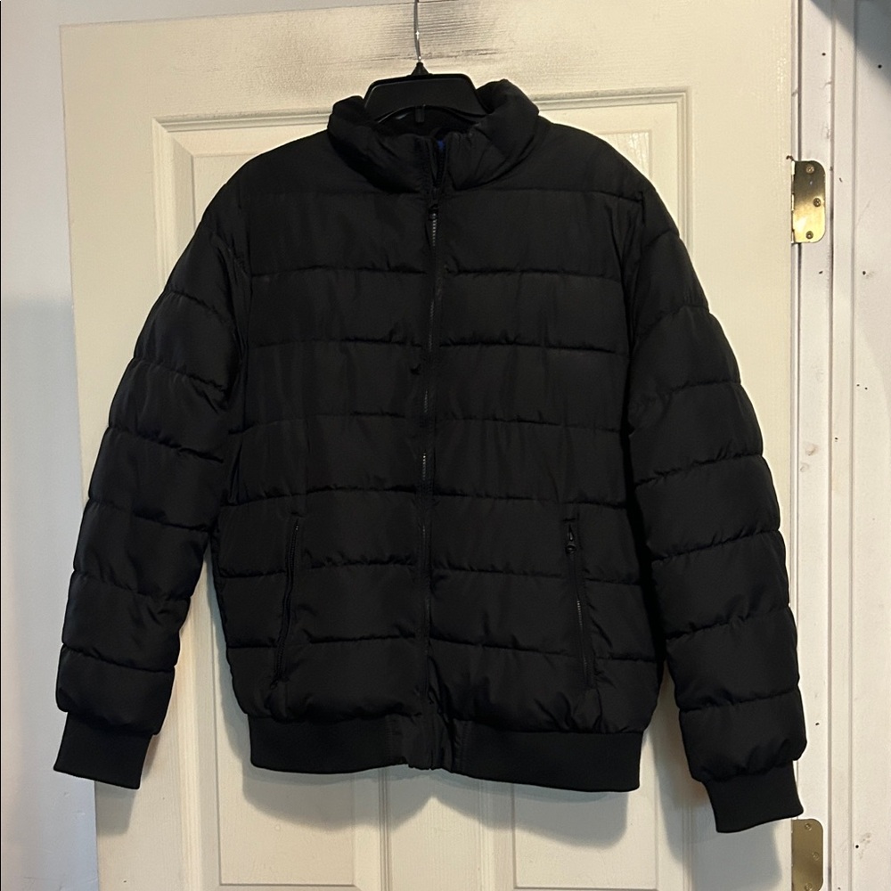 Gap Black Puffer Jacket Size Medium - image 1